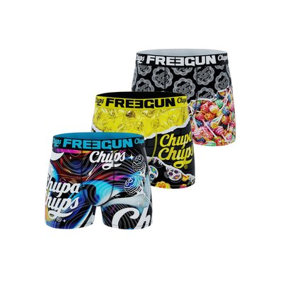 Lot de 3 Boxers Chupa Chups FREEGUN