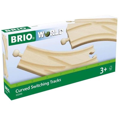 Aiguillages courbes BRIO