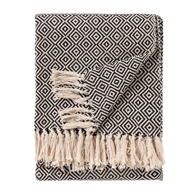 Plaid en coton tissé main JASMIN BENUTA 