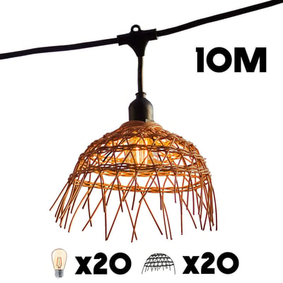 Guirlande connectable E27 2x HAWAII LIGHT LUMISKY
