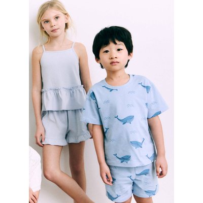 Lot pyjama court coton MANGO BABY
