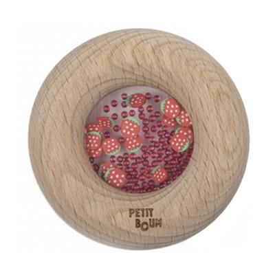 Hochet sensoriel Donut FRUITS SENSO PETIT BOUM