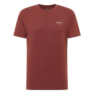 T-shirt coton col rond droit MUSTANG