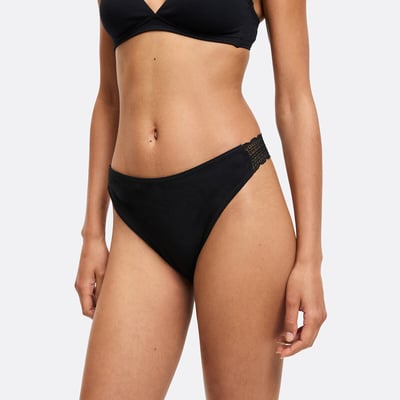 Confezione da 3 slip, dettagli pizzo LA REDOUTE COLLECTIONS