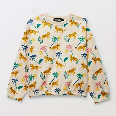 Sweat imprimé en coton BIO GOTS MONOPRIX