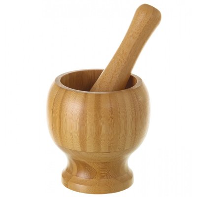 Mortier et Pilon en Bambou WADIGA