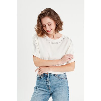 Pull manches courtes clous CACHE CACHE