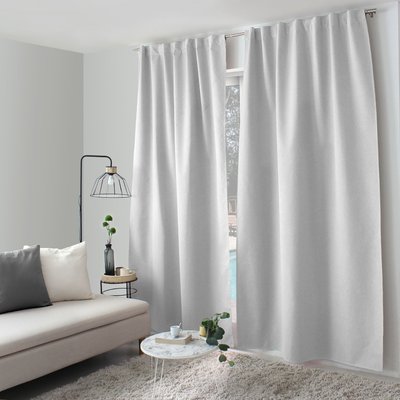 Rideau occultant aspect chambray HOME MAISON