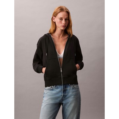 Felpa con cerniera e cappuccio CALVIN KLEIN JEANS
