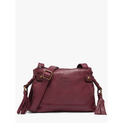 Sac bandoulière Cow cuir BASILIC PEPPER