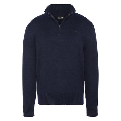 Pull col  montant zippé SCHOTT