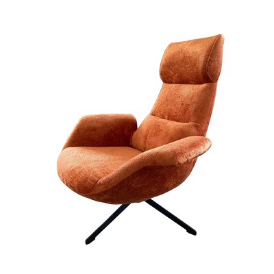 Fauteuil astucieux rotatif en tissu velours - ASTI MATHI DESIGN