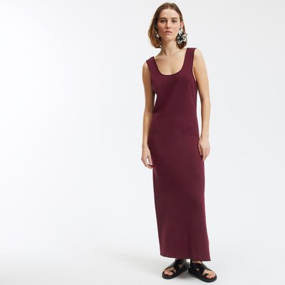 Платье длинное приталенное без рукавов LA REDOUTE COLLECTIONS