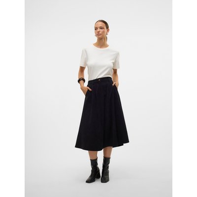 VMVIENNA Taille haute jupe en velours Jupe VERO MODA