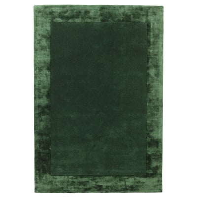 Hand Woven Wool & Viscose Border Rug SO'HOME