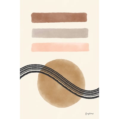 Tableau Abstrait des années 50 HEXOA