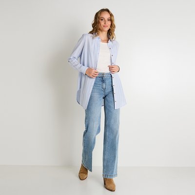 Chemise longue rayée GRAIN DE MALICE