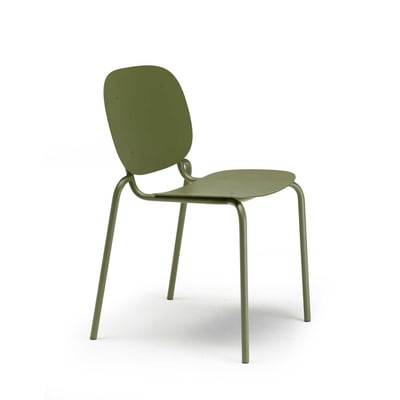 Chaise de jardin empilable en métal (lot de 2), SISI SCAB DESIGN