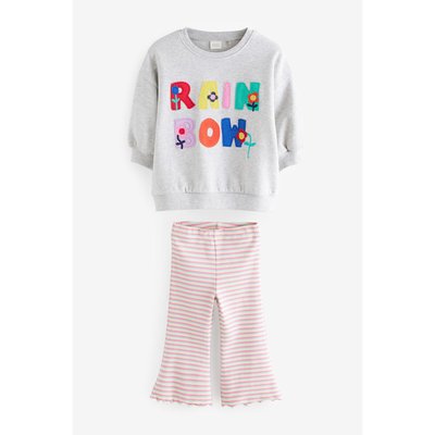Legging évasé et sweat, ensemble NEXT