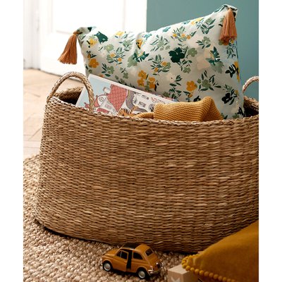 Dancie Woven Straw Basket LA REDOUTE INTERIEURS