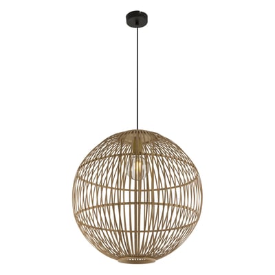 Suspension boule en bambou grand modèle HILDEGARD GLOBO LIGHTING