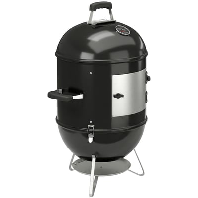 Fumeur Métal Noir OUTSUNNY