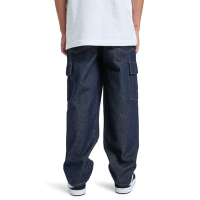 Pantalon en jean BAGGY CARGO INDIGO DYE. DC SHOES