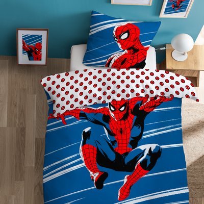 Parure de lit imprimée 100% coton, ANNIVERSARY SPIDER-MAN