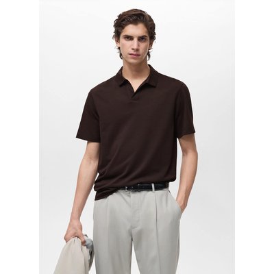 Polo slim-fit piqué de coton MANGO MAN
