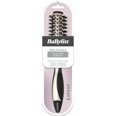 Brosse à cheveux Brushing Diamond Ceramic Cheveux mi long à longs BABYLISS