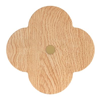 Patère fleur en chêne ANDREE HARTO