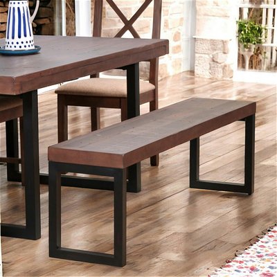 Banc bois recyclé 155cm SAMOA PIER IMPORT