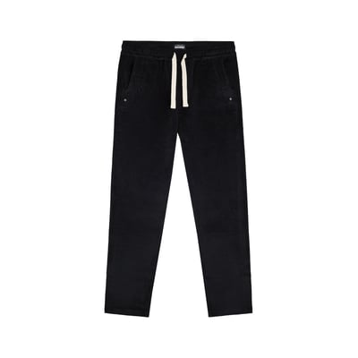 PANTALON LOOSE VELOURS BLACK PULLIN