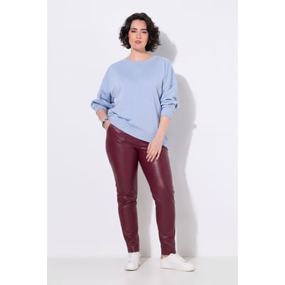 Pantalon Sienna, en bengaline imitation cuir ULLA POPKEN
