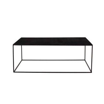 Table basse en métal rectangulaire de 110 cm Expo ZAGO