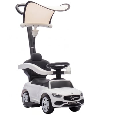 Voiture à glisse à conducteur assis PP Blanc AIYAPLAY