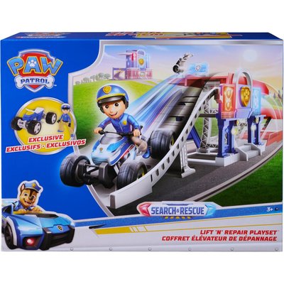 Paw PatrolPat PatrouilleElévateur de dépannage Search & Rescue SPIN MASTER