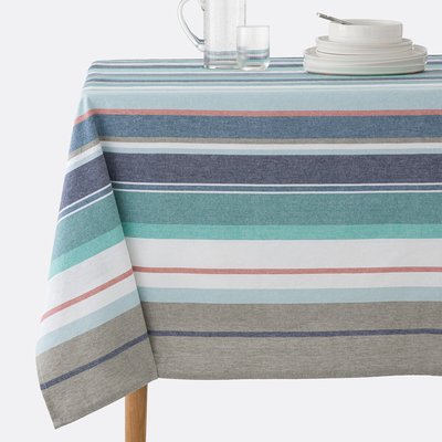 Antika Striped Organic Cotton Tablecloth LA REDOUTE INTERIEURS