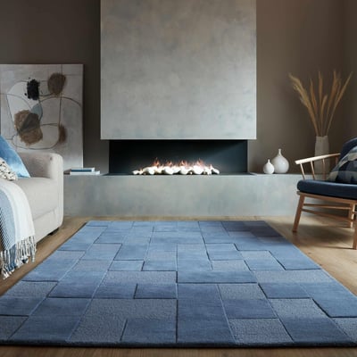 Tapis en laine moderne CHECKERBOARD FLAIR RUGS