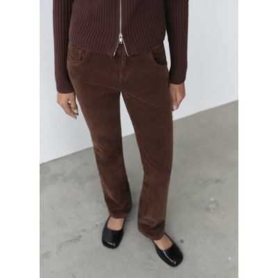 Pantalon evase cotele on sale