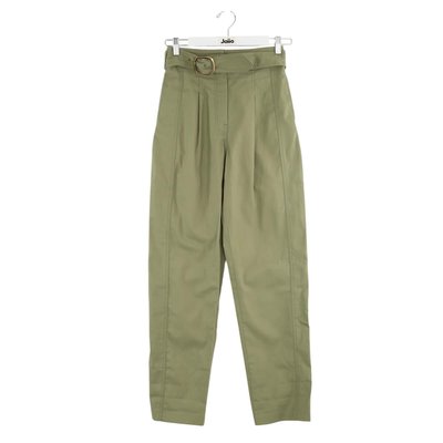 Pantalon droit en coton - Très Bon État SANDRO