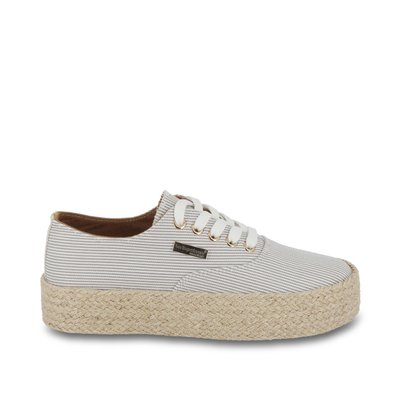 Baskets basses espadrille à plateforme COSMIC PRINT LES TROPEZIENNES PAR M BELARBI