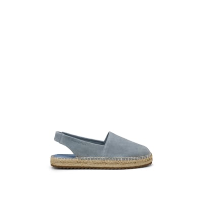 Espadrilles slingback modèle Gem en cuir de chèvre suédé MARC O'POLO
