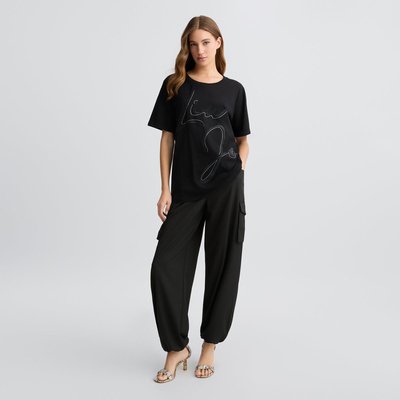 Pantalon cargo noir LIU JO