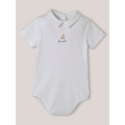 Body brodé en coton biologique CYRILLUS