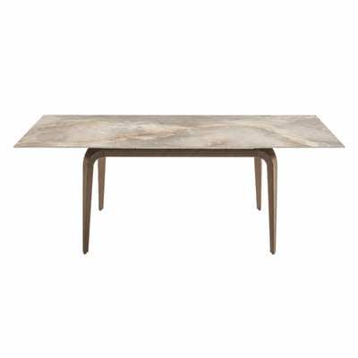 Table en céramique extensible 140 / 220 cm LORA PIER IMPORT