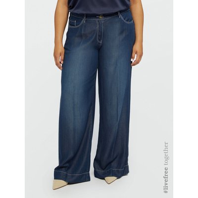Pantalon wide leg en FIORELLA RUBINO