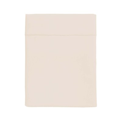 Drap plat uni en coton lavé, Made in France, SOFT LINE ESSIX