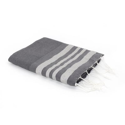 Fouta nid d'abeille coton HAMPTONS FEBRONIE