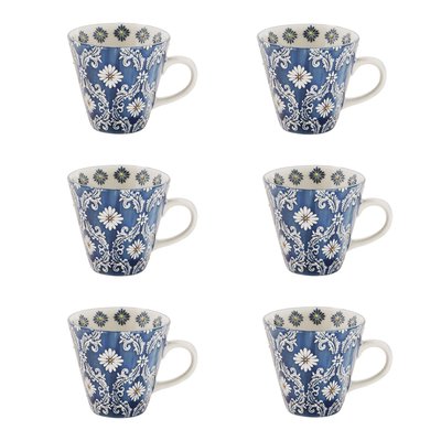 Coffret 6 tasses   17 cl-ALMADA TABLE PASSION